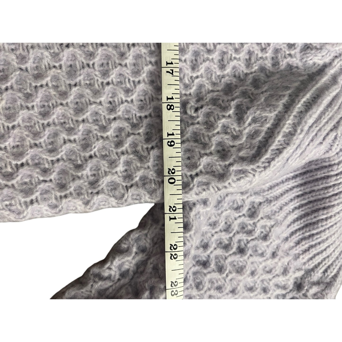 Anthropologie Lilac Chunky Knit Sweater - Size Large