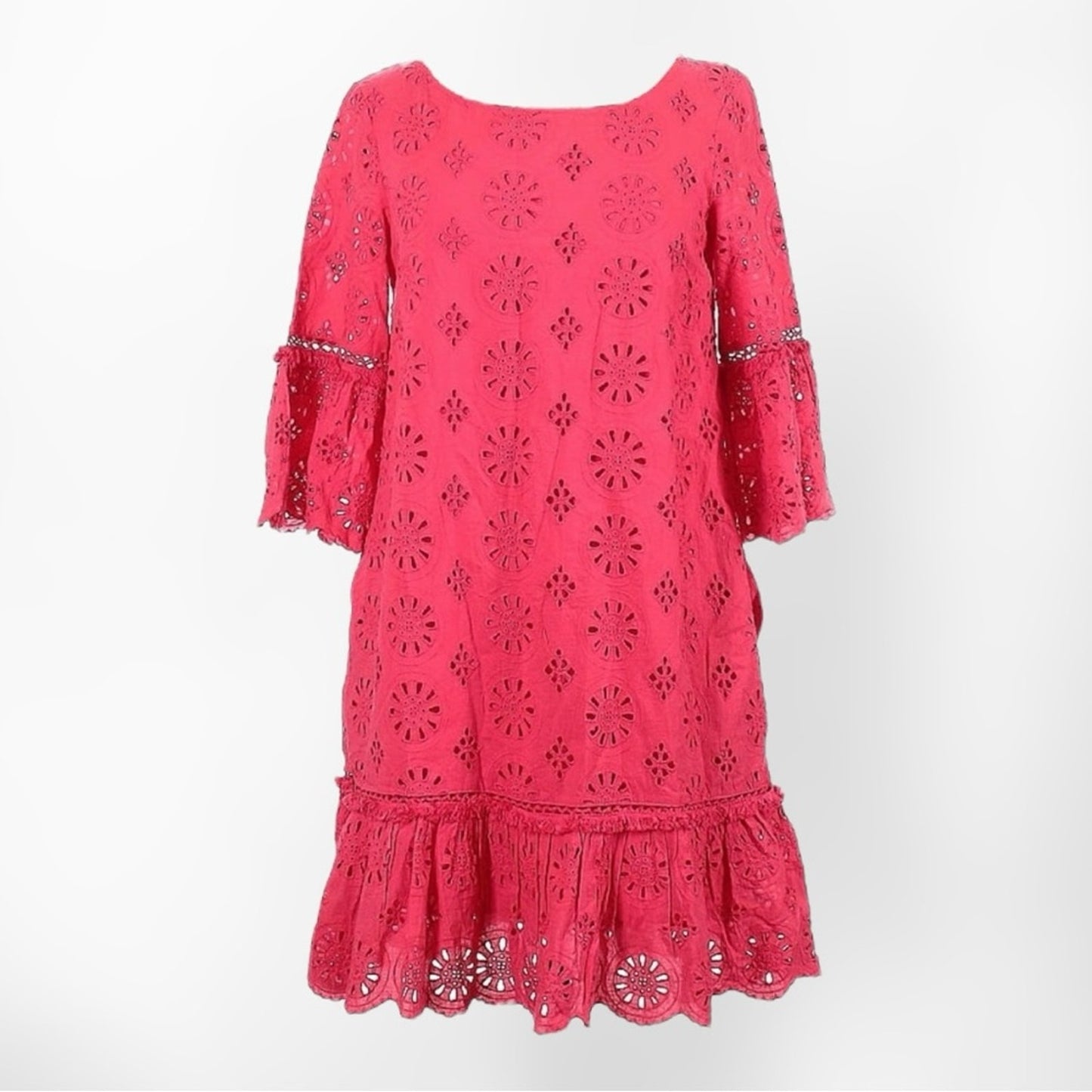 Anthropologie Dani Eyelet Lace Dress Size 4