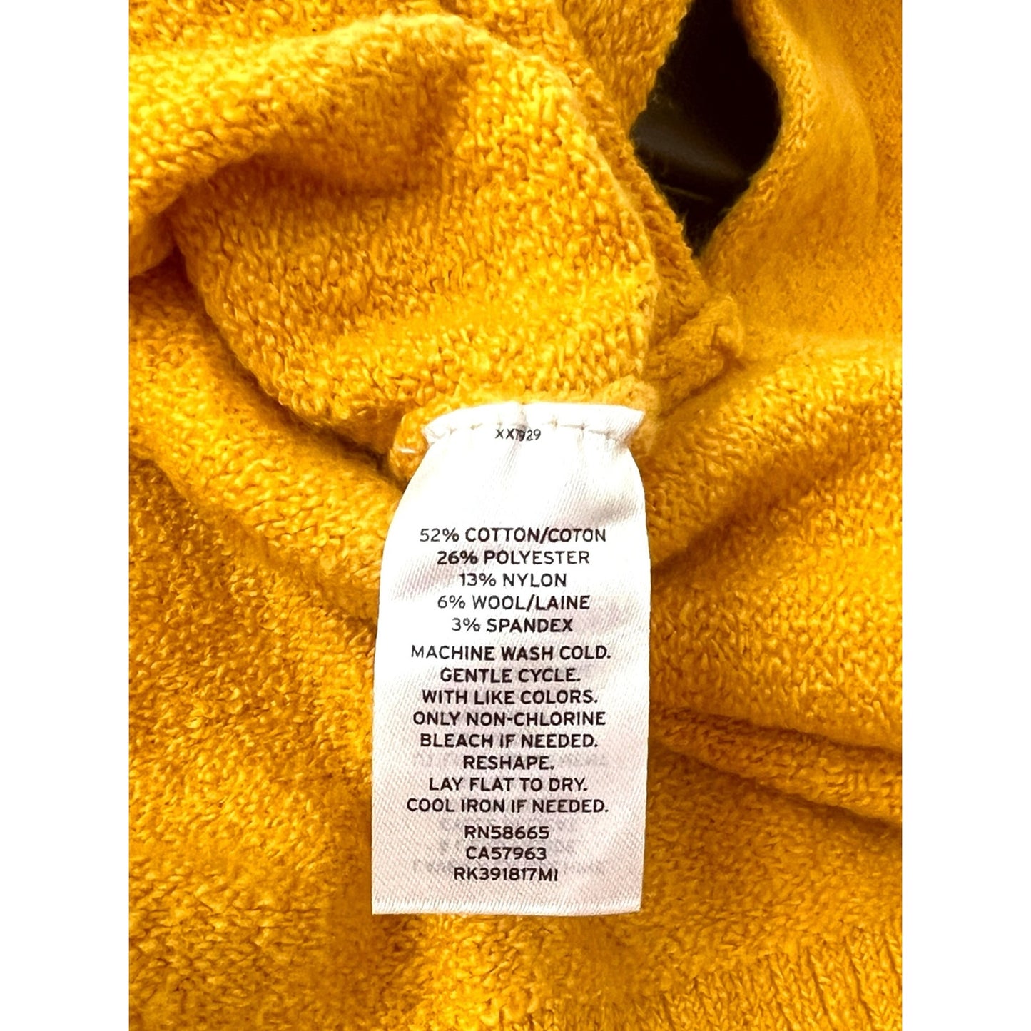 Melrose and Market Yellow Destroyed Sweater