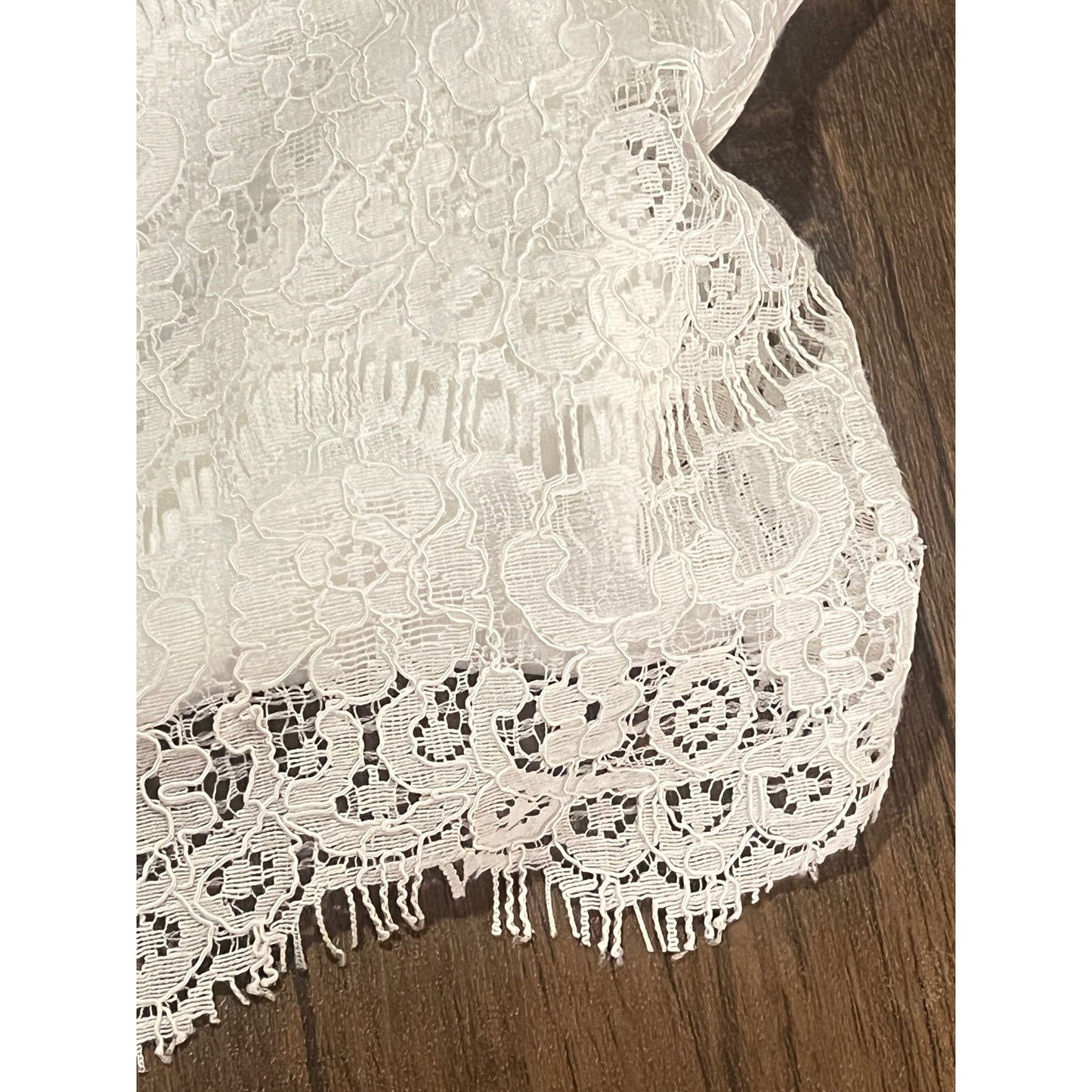 Take Me to Brunch Ivory Lace Shift Dress Lulus