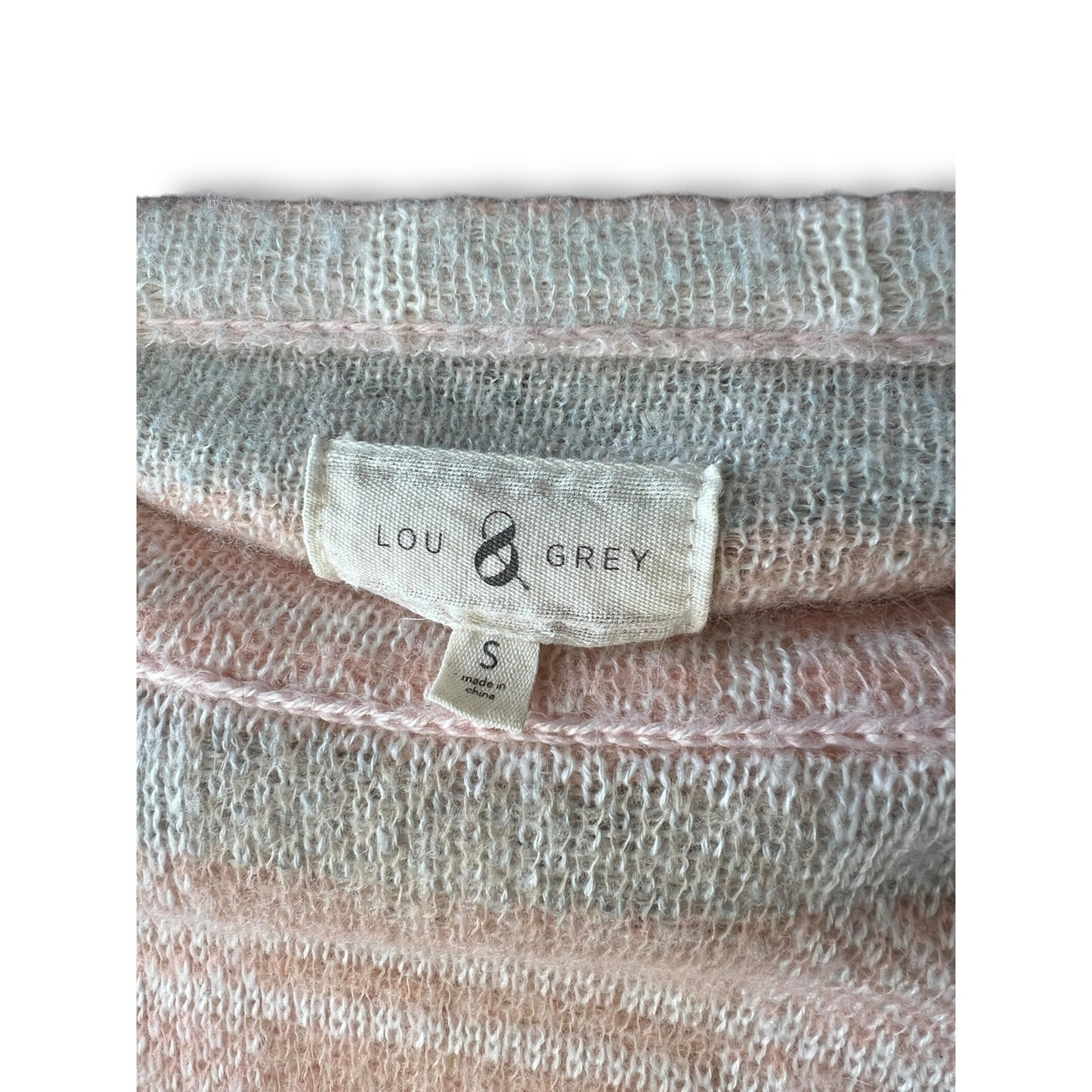 Lou and Gray Pink Plaid Sweater