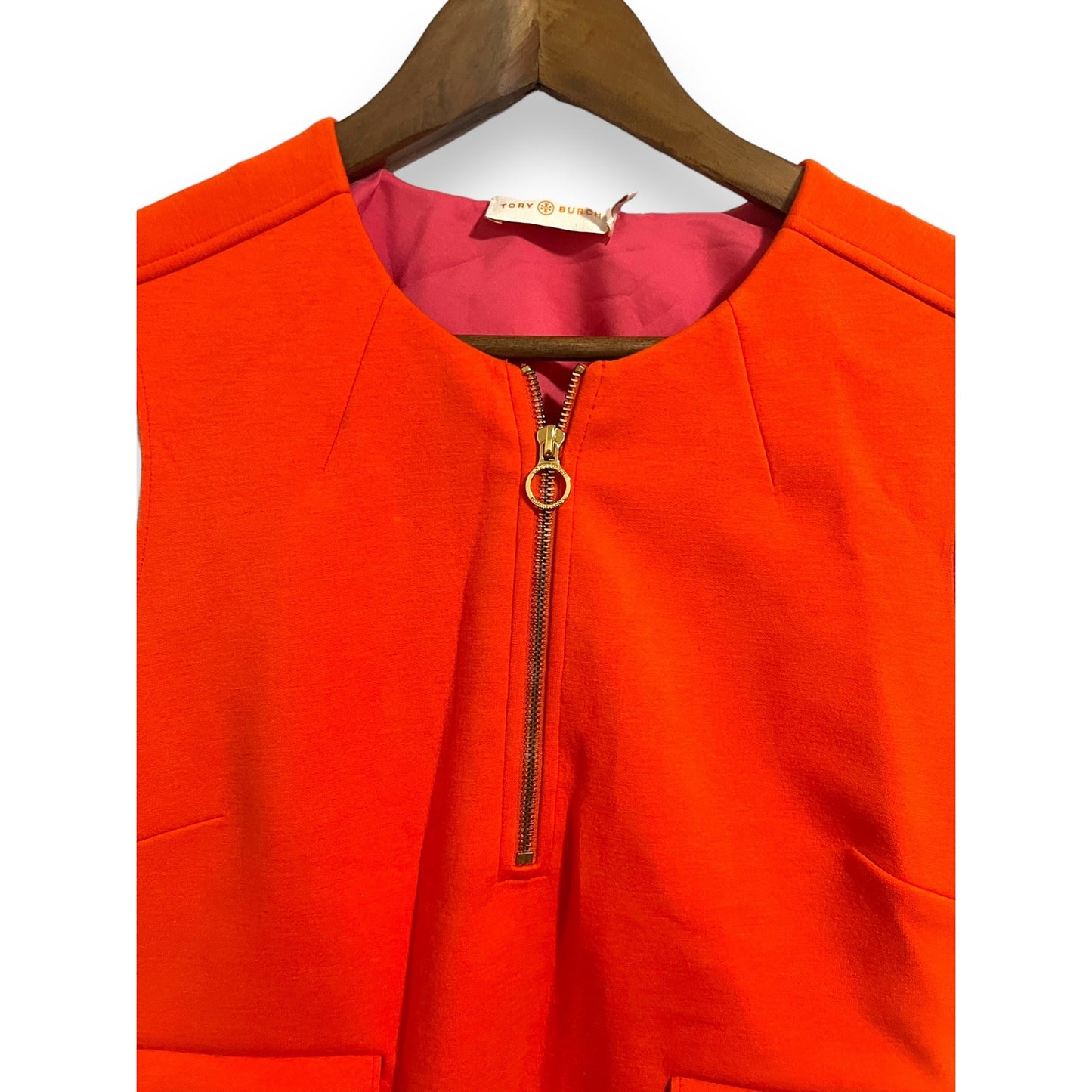 Tory Burch Red Mod Sheath Dress
