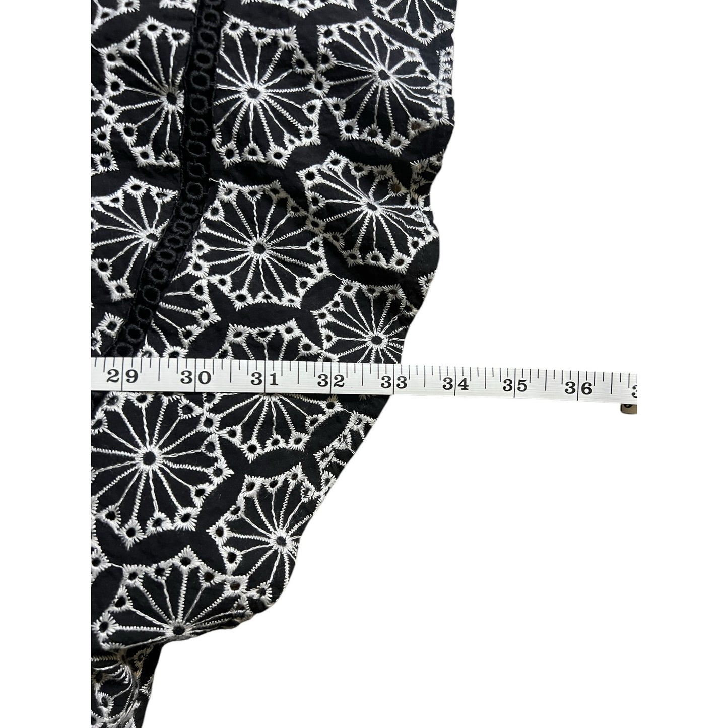 Bardot Black and White Ruffle Dress