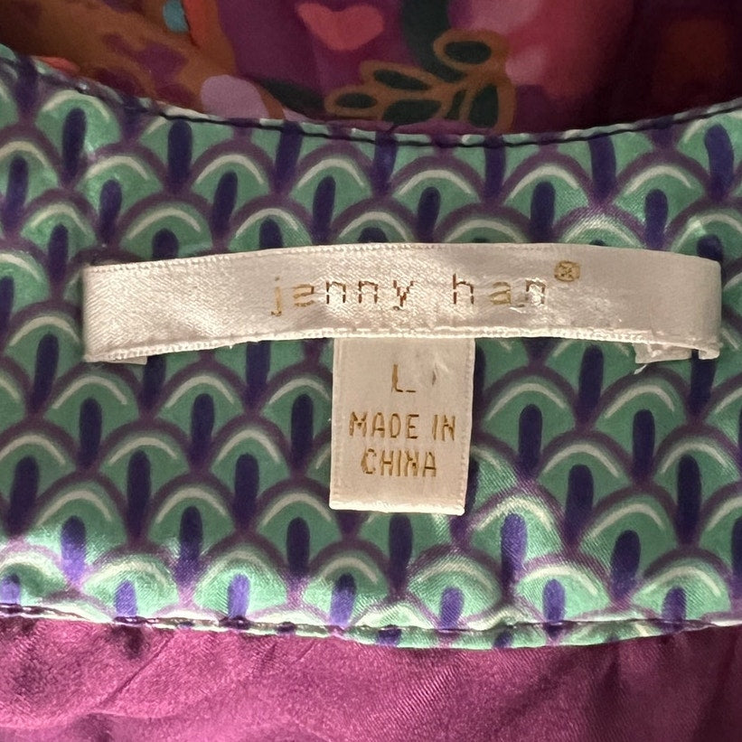 Jenny Han | Purple Floral Dress