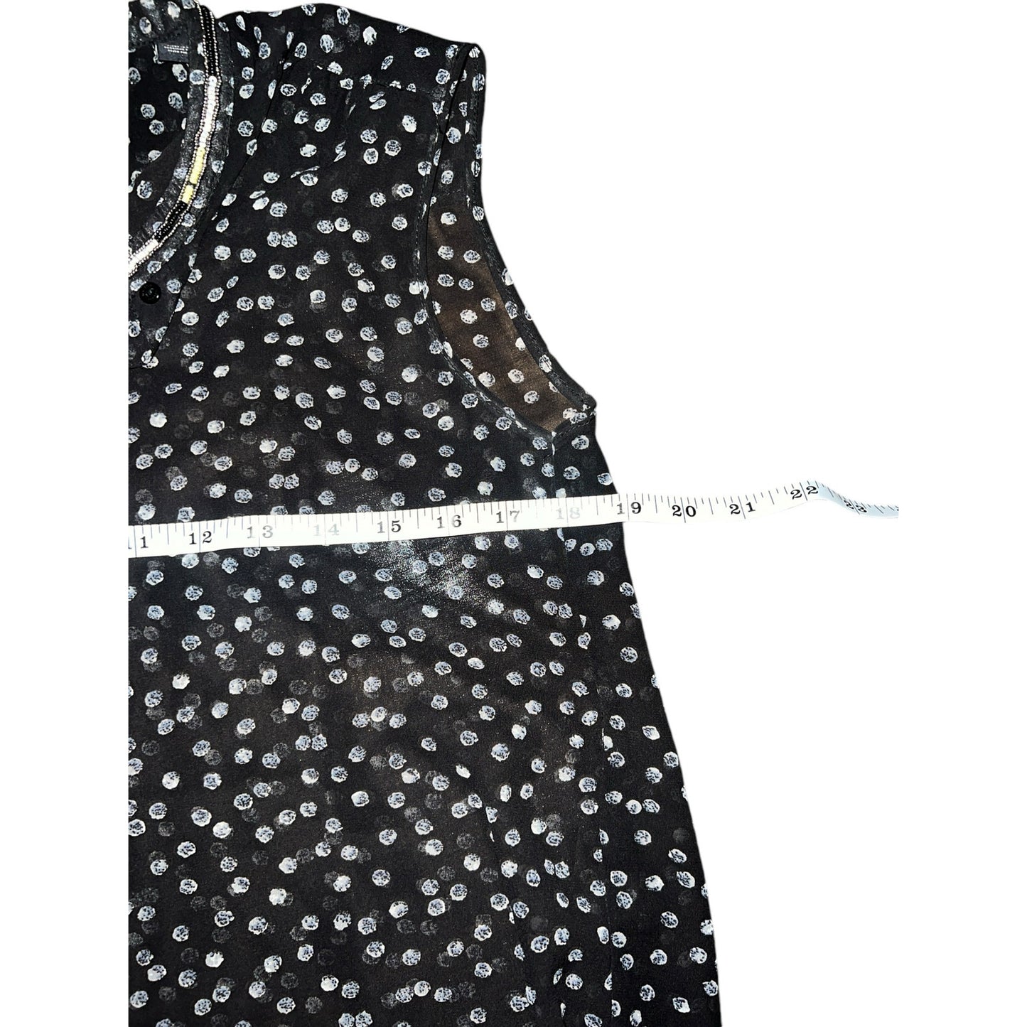 reveur de jour by Maison Scotch | Black Dotted Tank