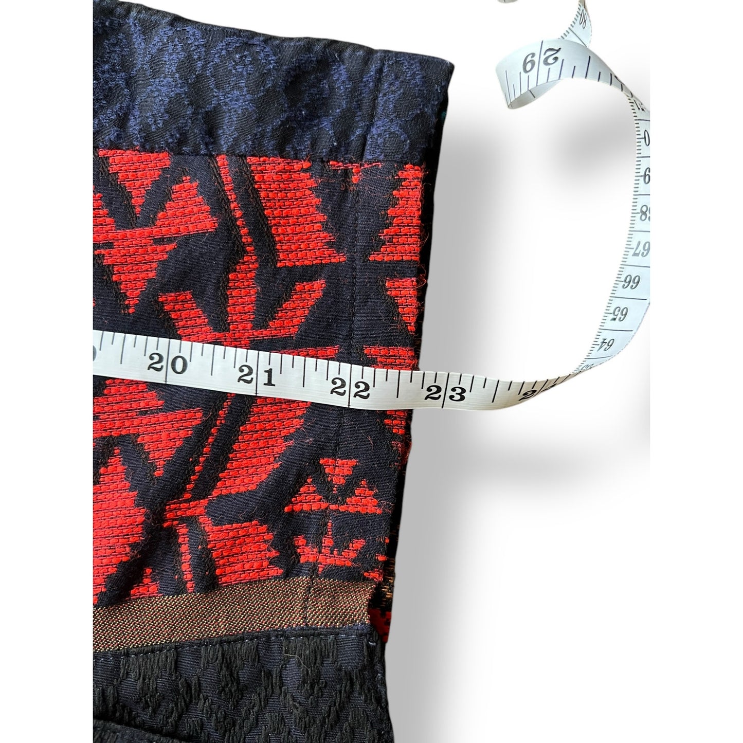 Dolan Left Coast Black Embroidered Skirt