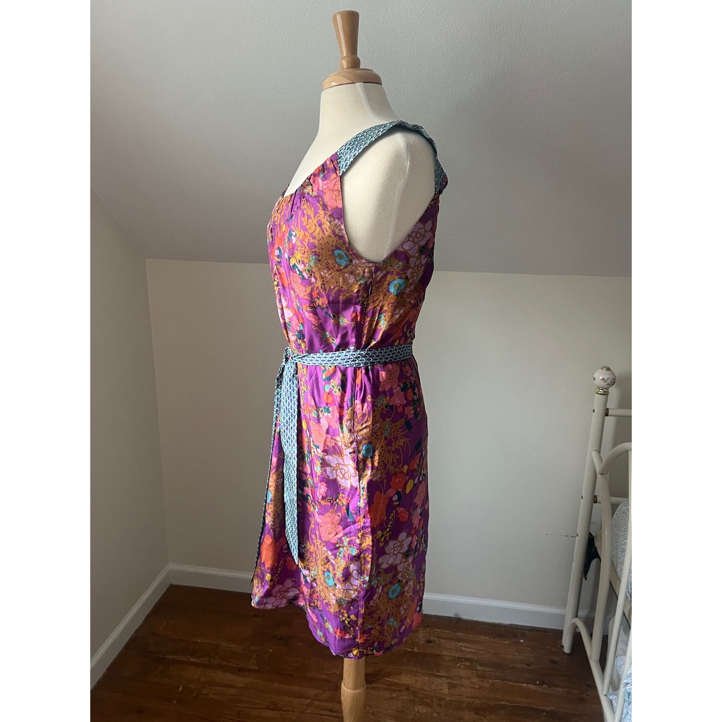 Jenny Han | Purple Floral Dress