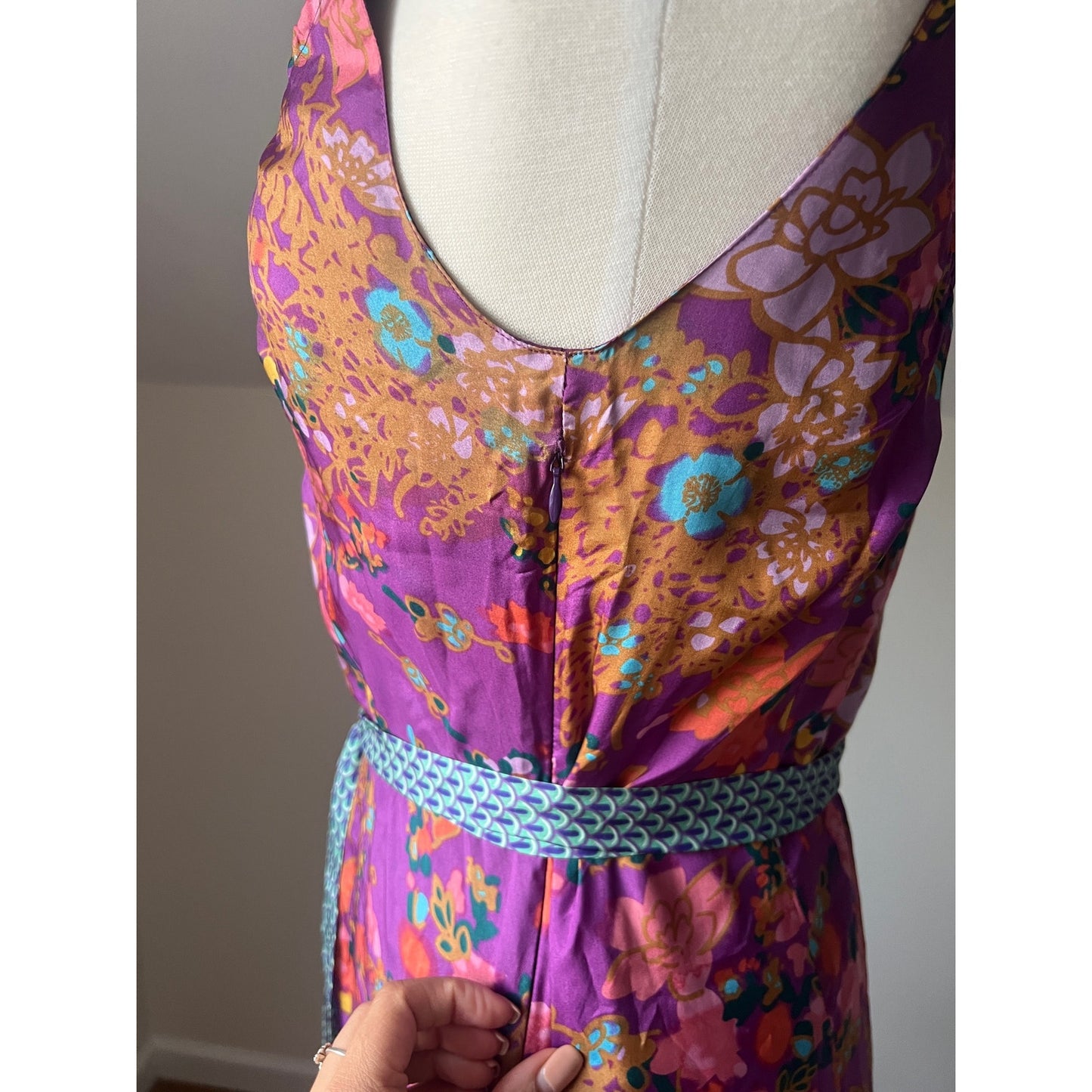 Jenny Han | Purple Floral Dress