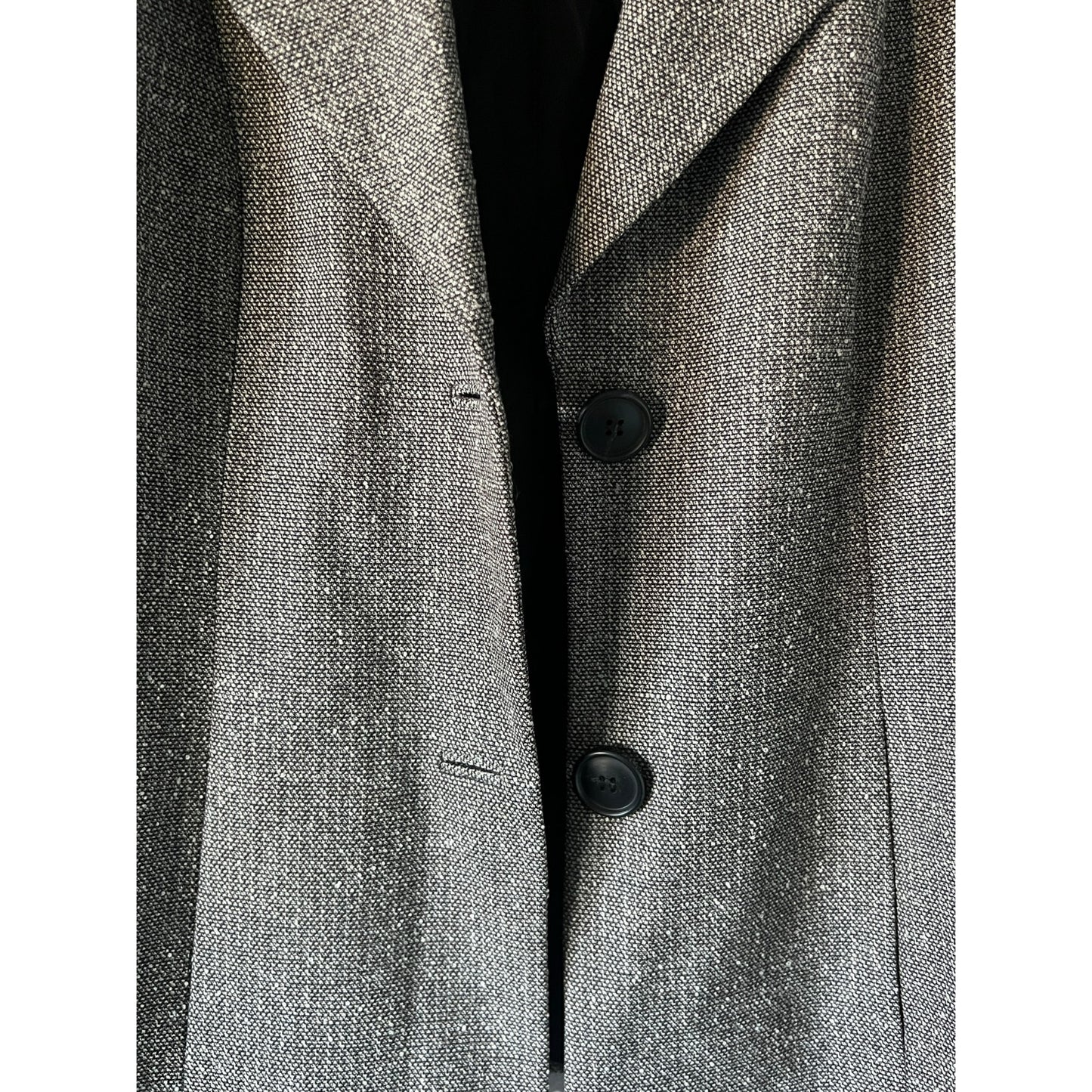 Lafayette 148 Gray Wool Blend Blazer