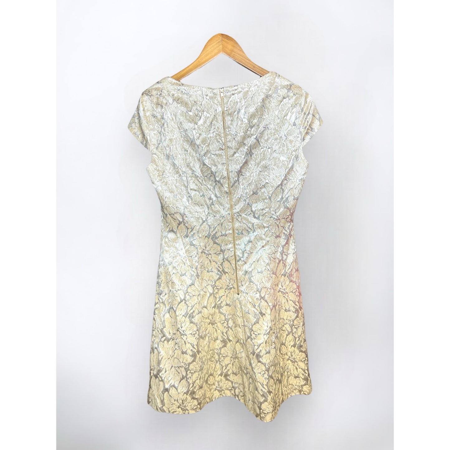 Gianna Bini Gold Damask Dress