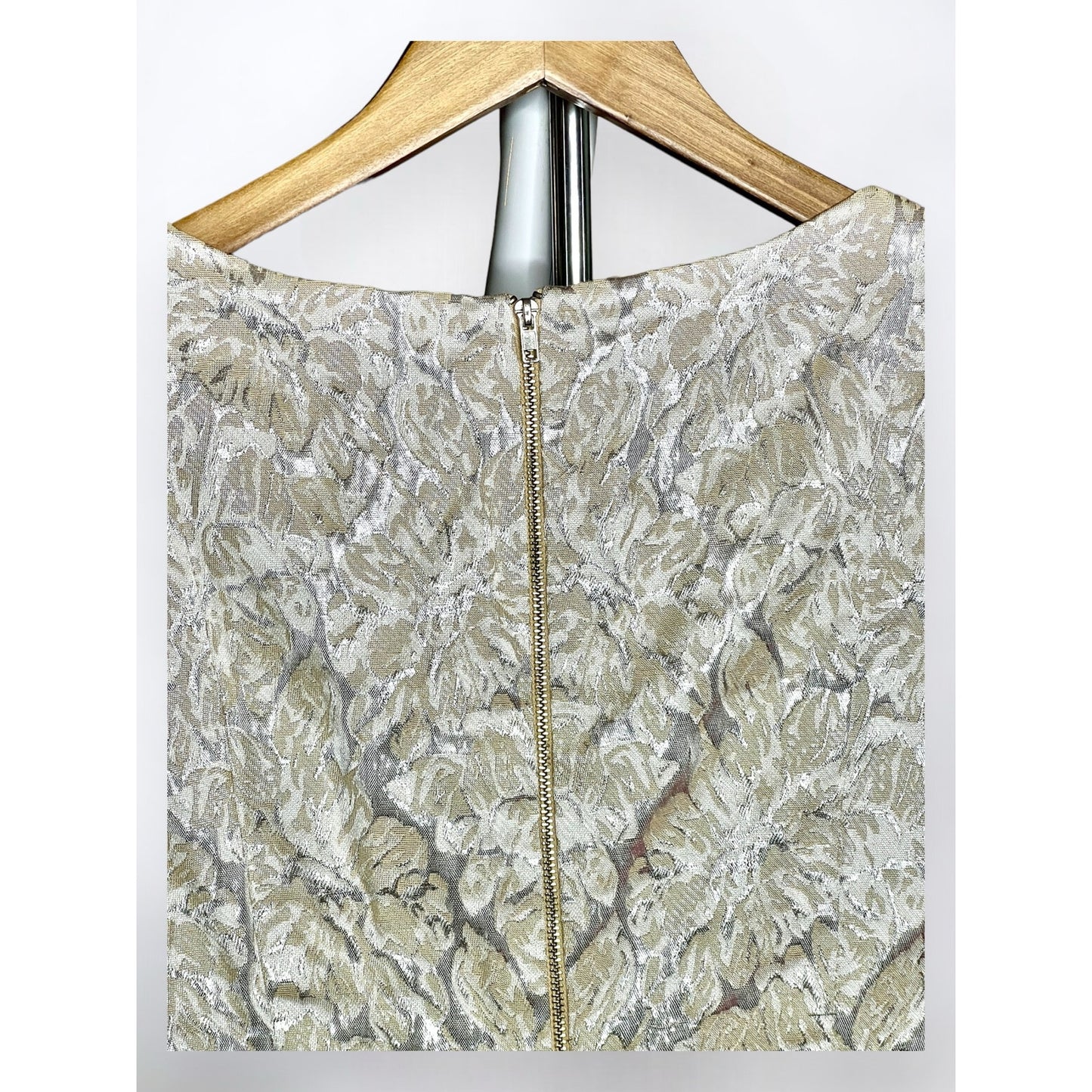Gianna Bini Gold Damask Dress