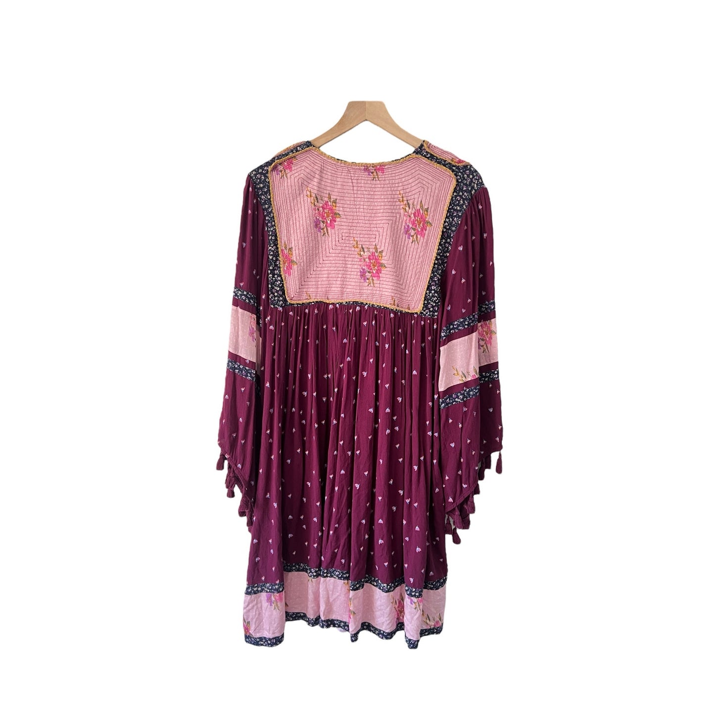Anthropologie Purple Midi Dress