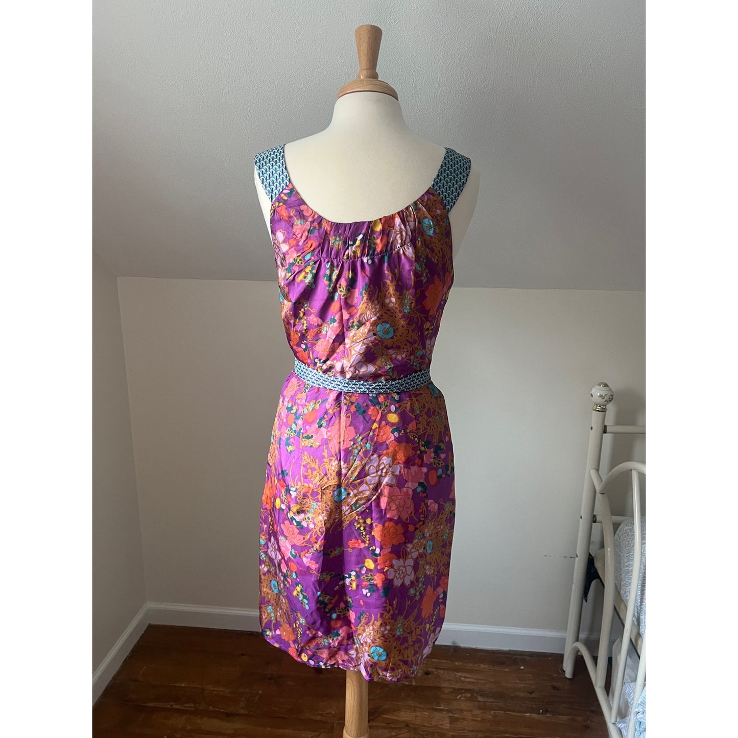 Jenny Han | Purple Floral Dress