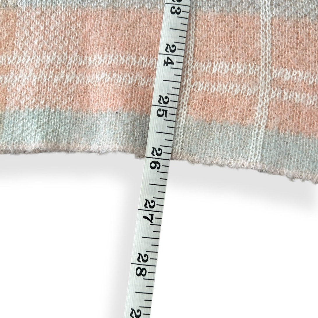 Lou and Gray Pink Plaid Sweater