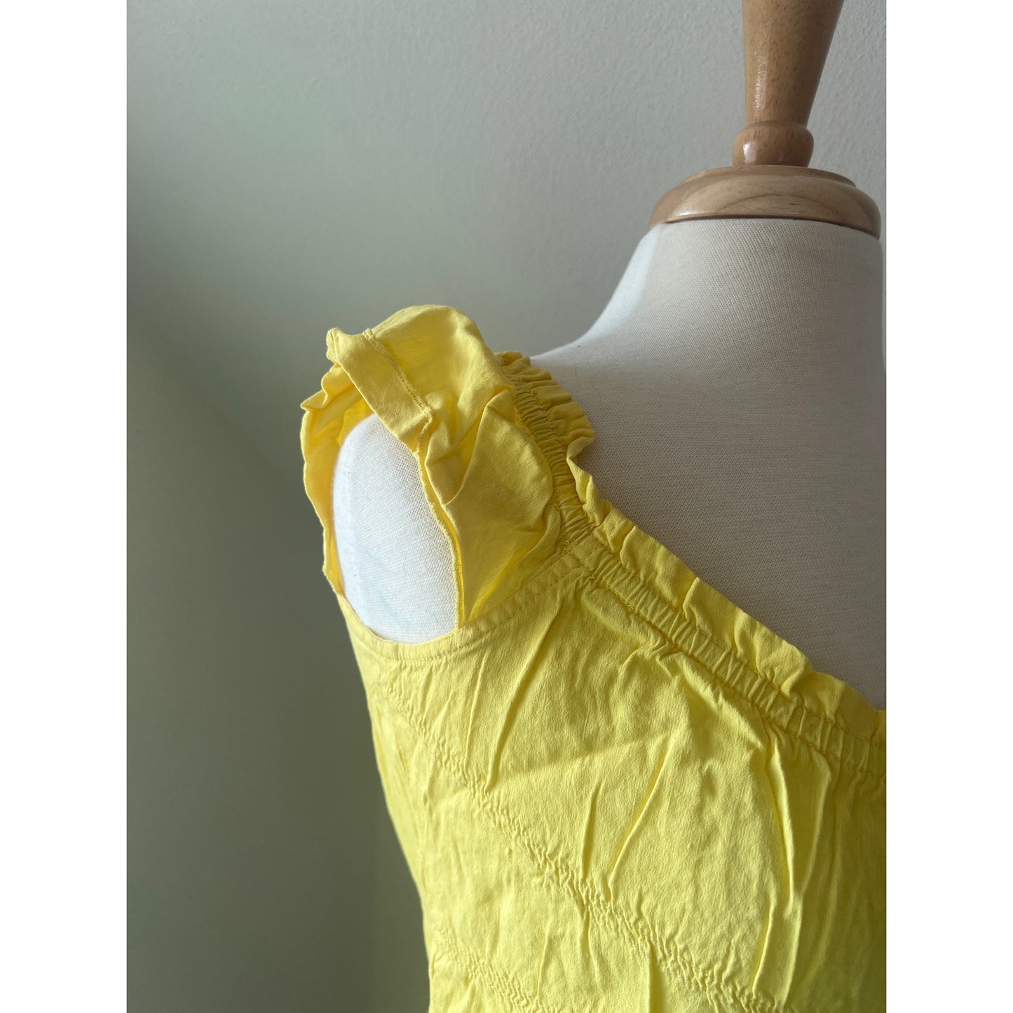 Butter Yellow Theory Smocked Top