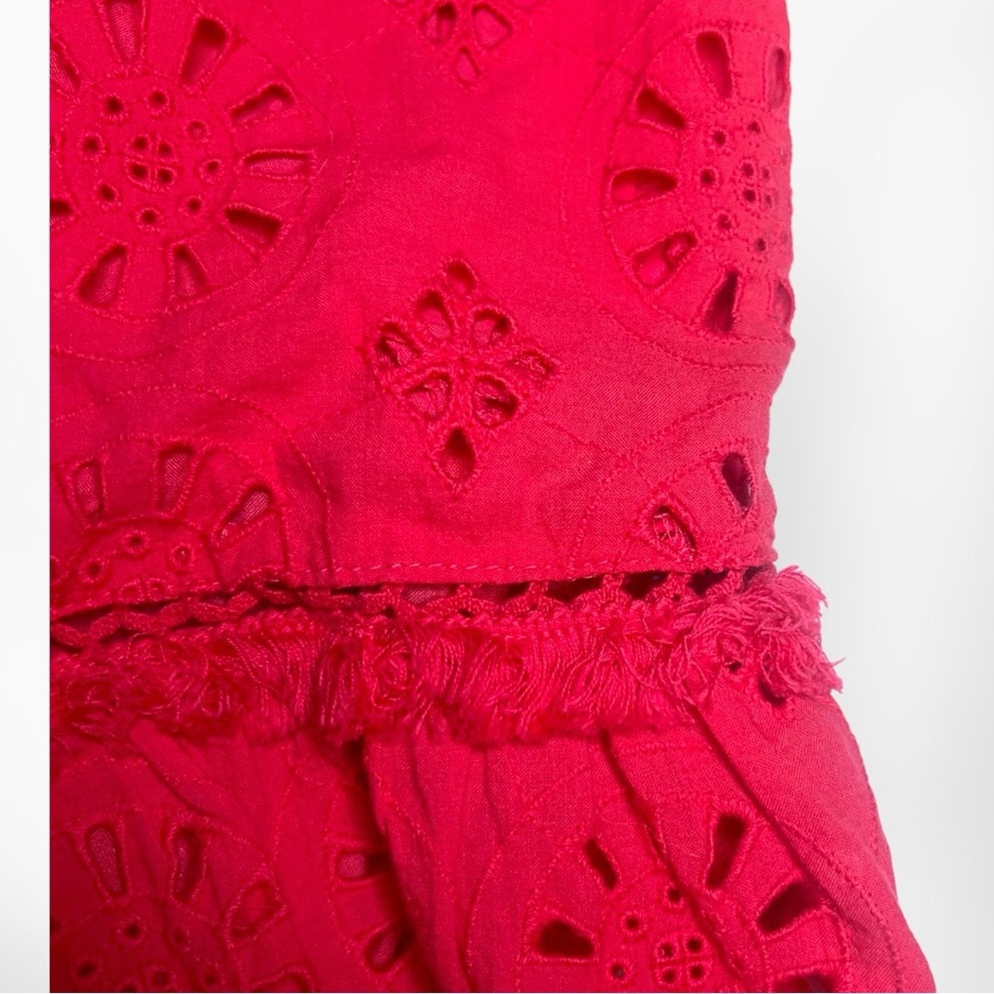 Anthropologie Dani Eyelet Lace Dress Size 4