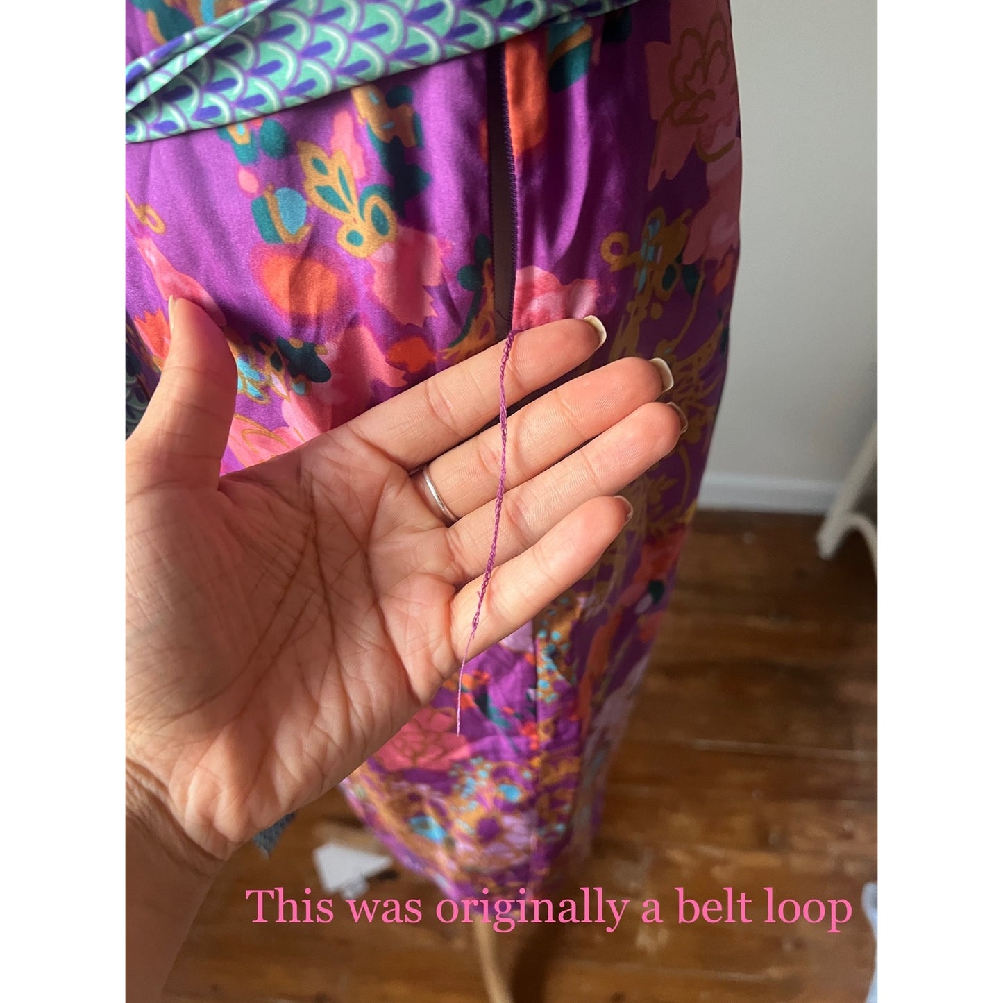 Jenny Han | Purple Floral Dress