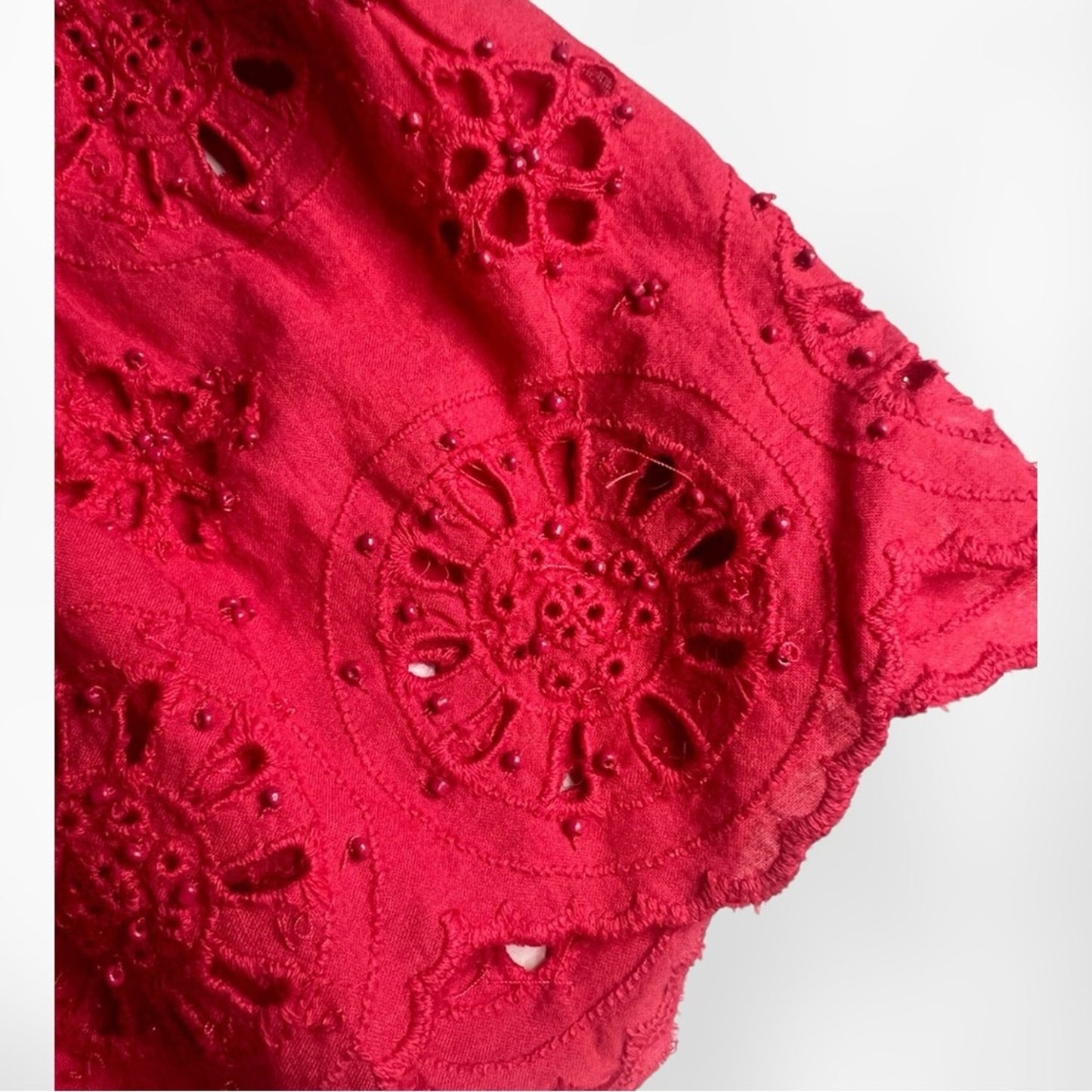 Anthropologie Dani Eyelet Lace Dress Size 4