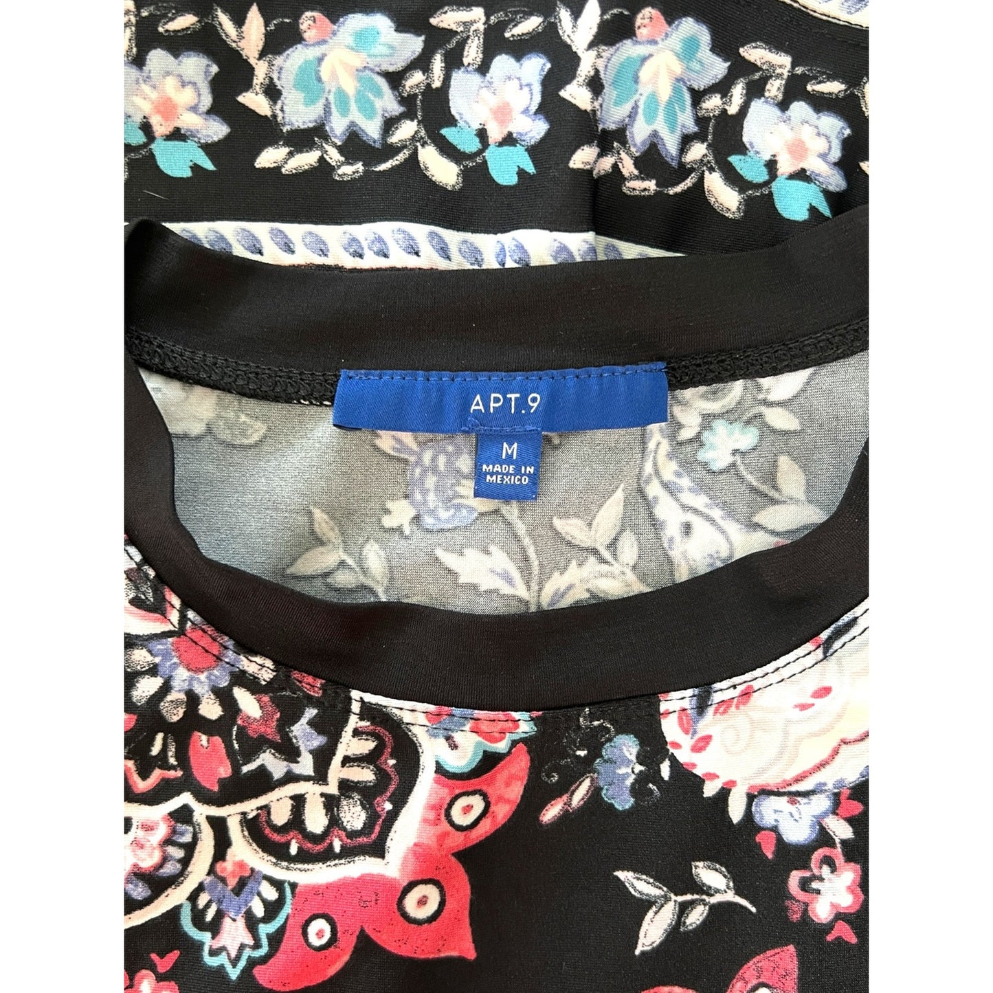 APT 9 Paisley Tank Top