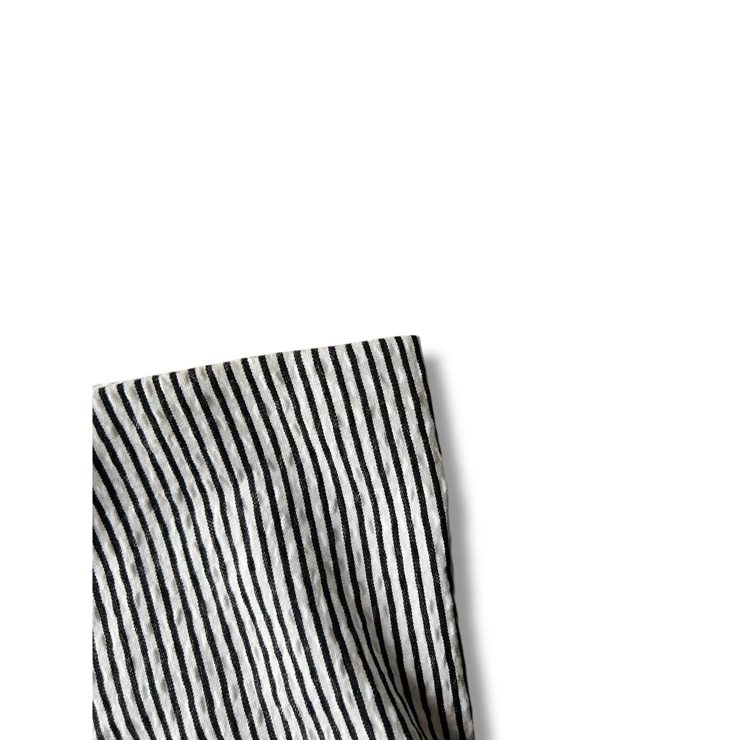 Club Monaco Black & White Striped Flare Skirt - Size 8