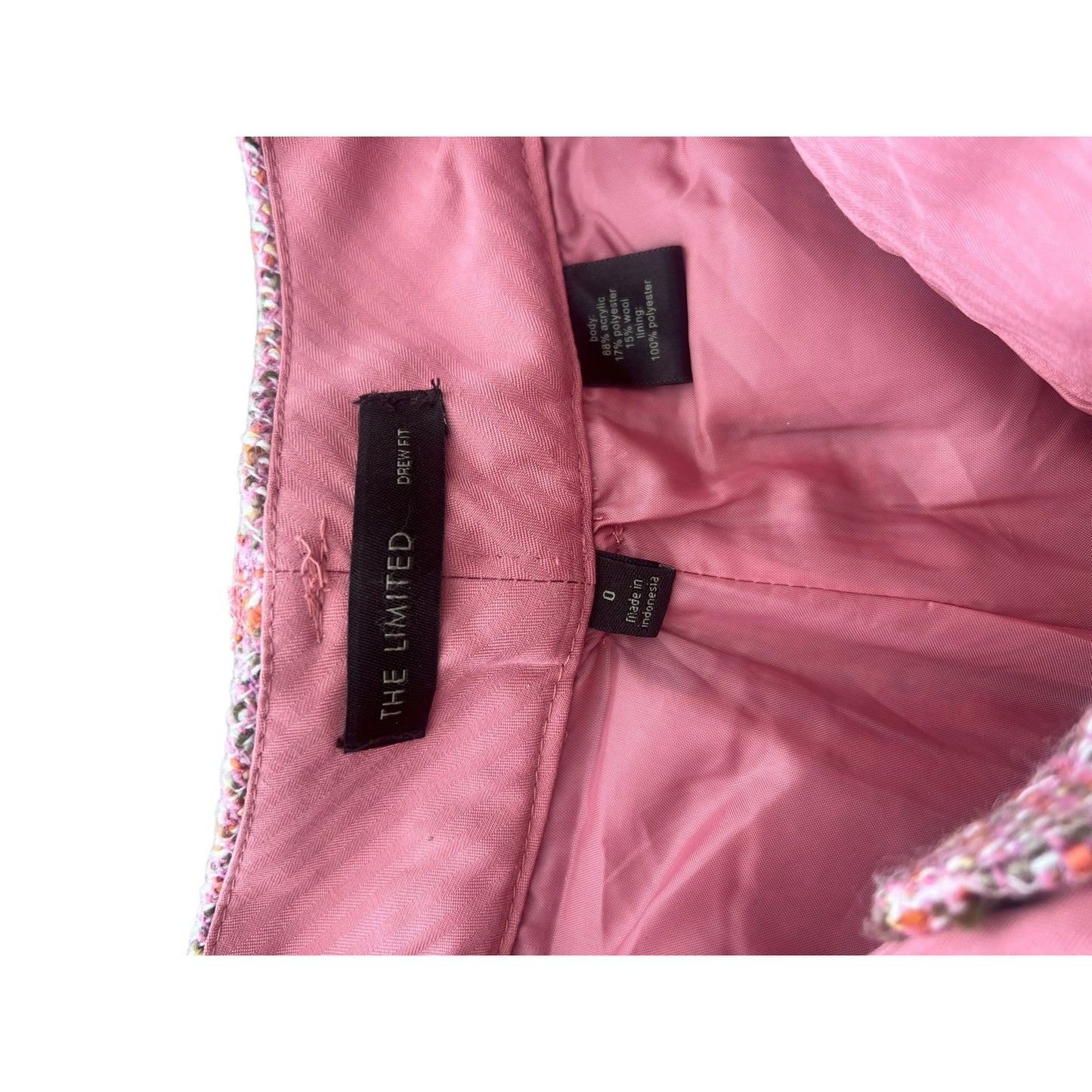Pink Tweed The Limited Drew Shorts
