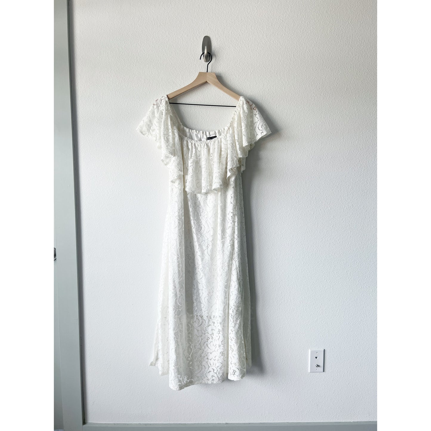 Lane Bryant Lace Off the Shoulder Dress