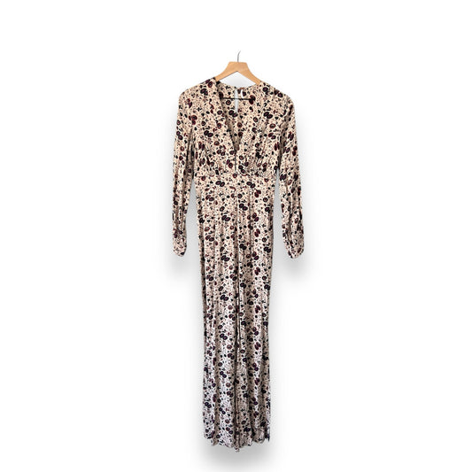 Free People Floral Jumpsuit